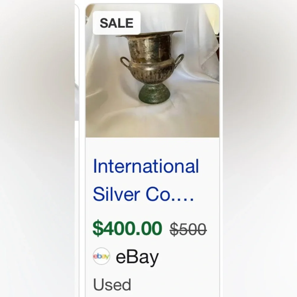 Vintage INTERNATIONAL SILVER Champagne Bucket